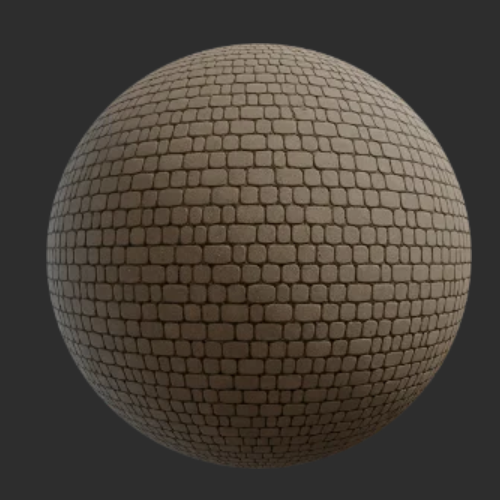 地面真实扫描物理PBR贴图