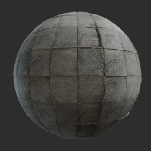 地面真实扫描物理PBR贴图