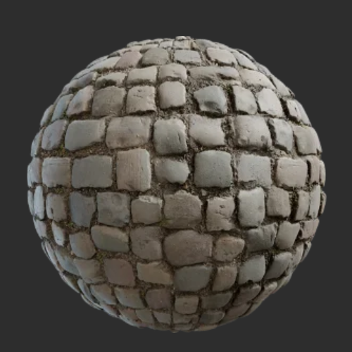 地面真实扫描物理PBR贴图