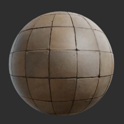 地面真实扫描物理PBR贴图