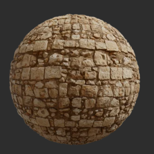 地面真实扫描物理PBR贴图