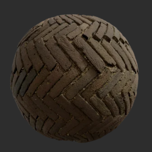 地面真实扫描物理PBR贴图