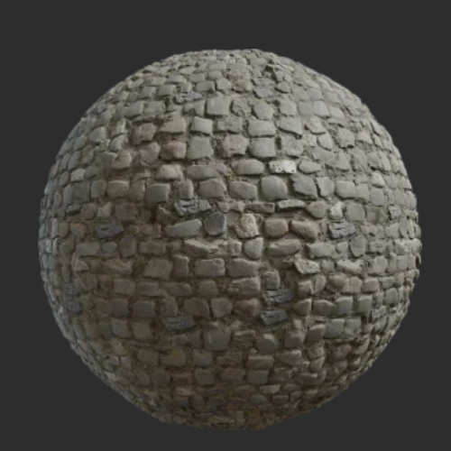 地面真实扫描物理PBR贴图