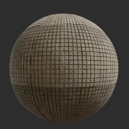 地面真实扫描物理PBR贴图