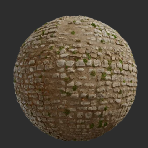 地面真实扫描物理PBR贴图