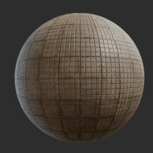 地面真实扫描物理PBR贴图