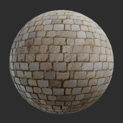 地面真实扫描物理PBR贴图