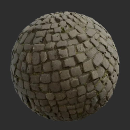 地面真实扫描物理PBR贴图