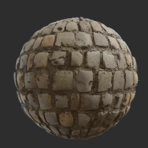 地面真实扫描物理PBR贴图