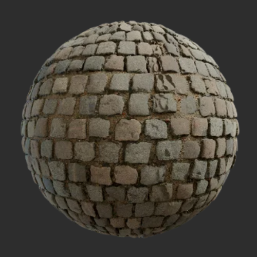 地面真实扫描物理PBR贴图