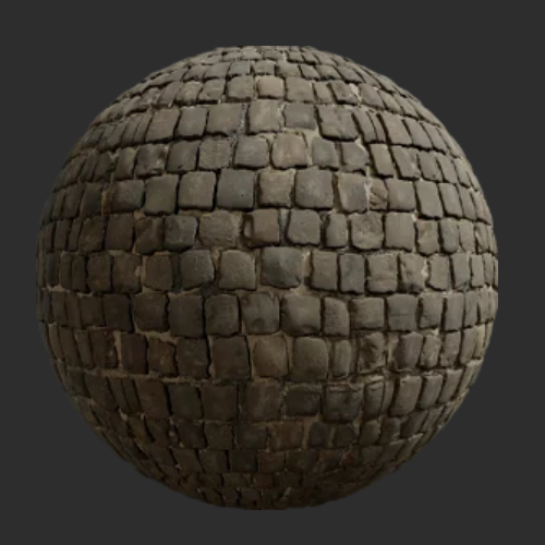 地面真实扫描物理PBR贴图