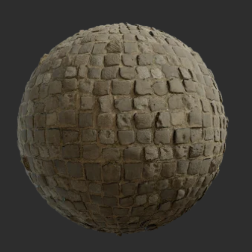 地面真实扫描物理PBR贴图