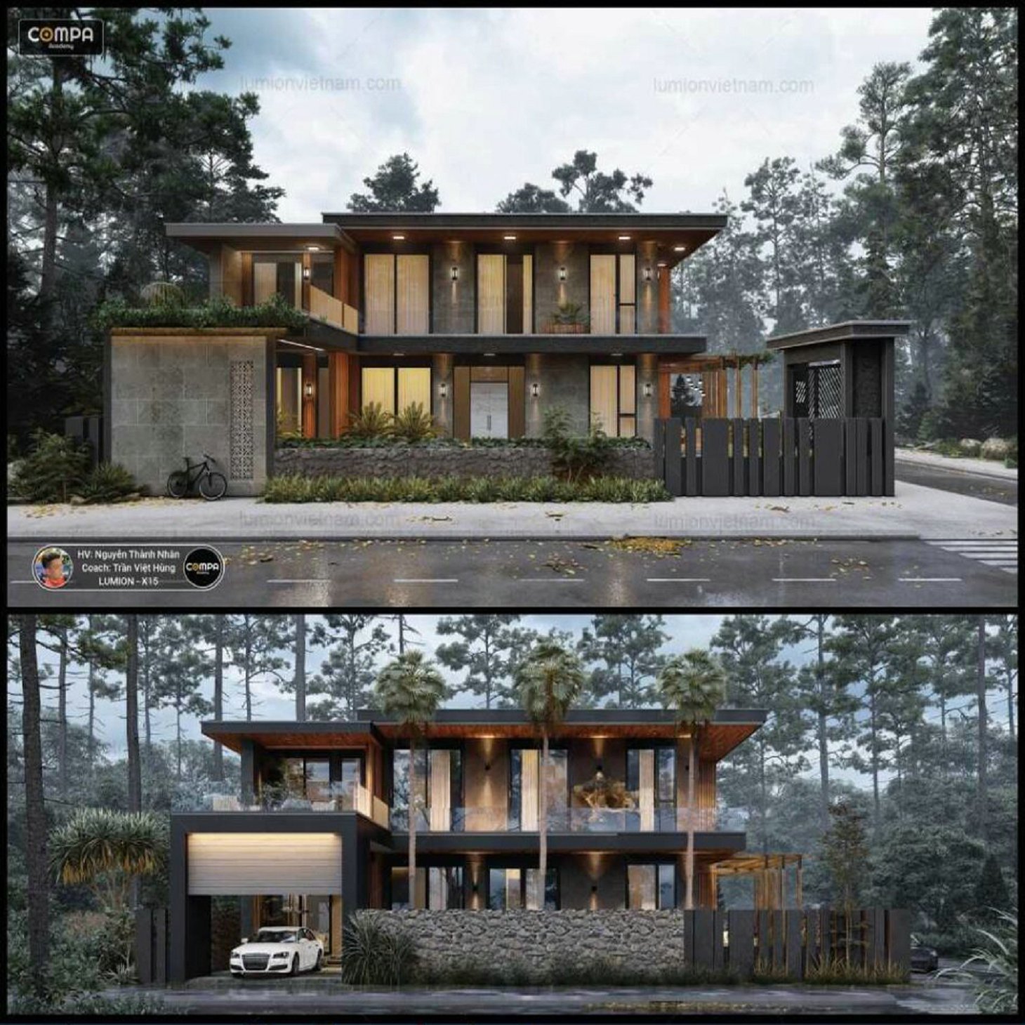 lumion10国外别墅场景