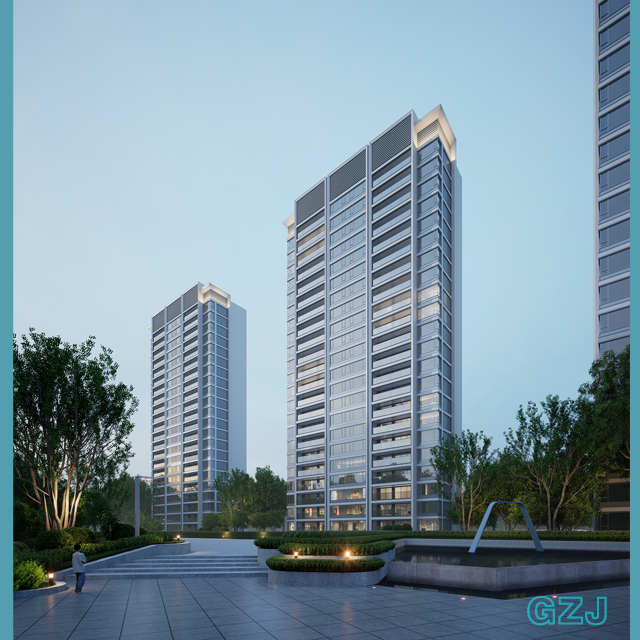 D5渲染器住宅标准化模板源文件