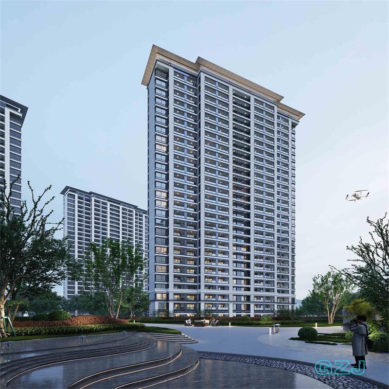 D5渲染器住宅标准化模板源文件