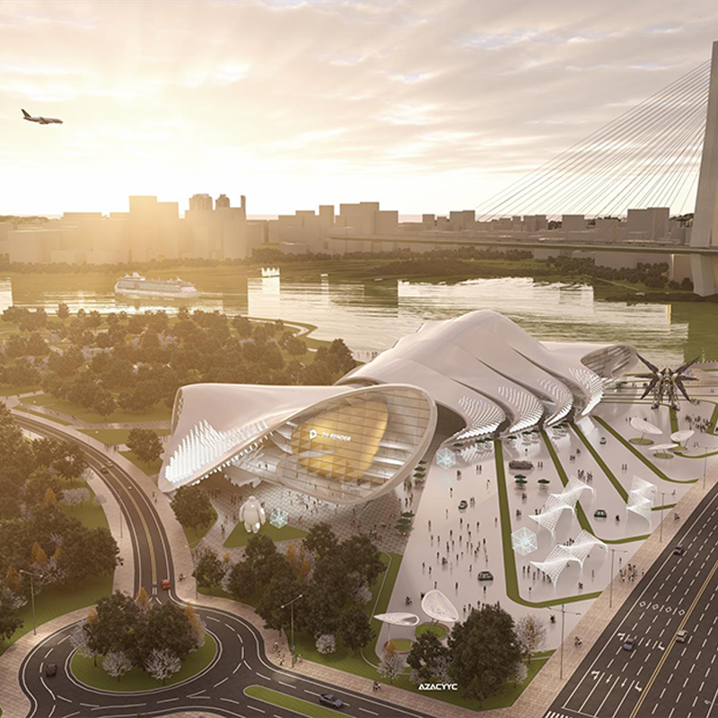 安总爱吃洋芋嚓/某艺术中心 D5场景