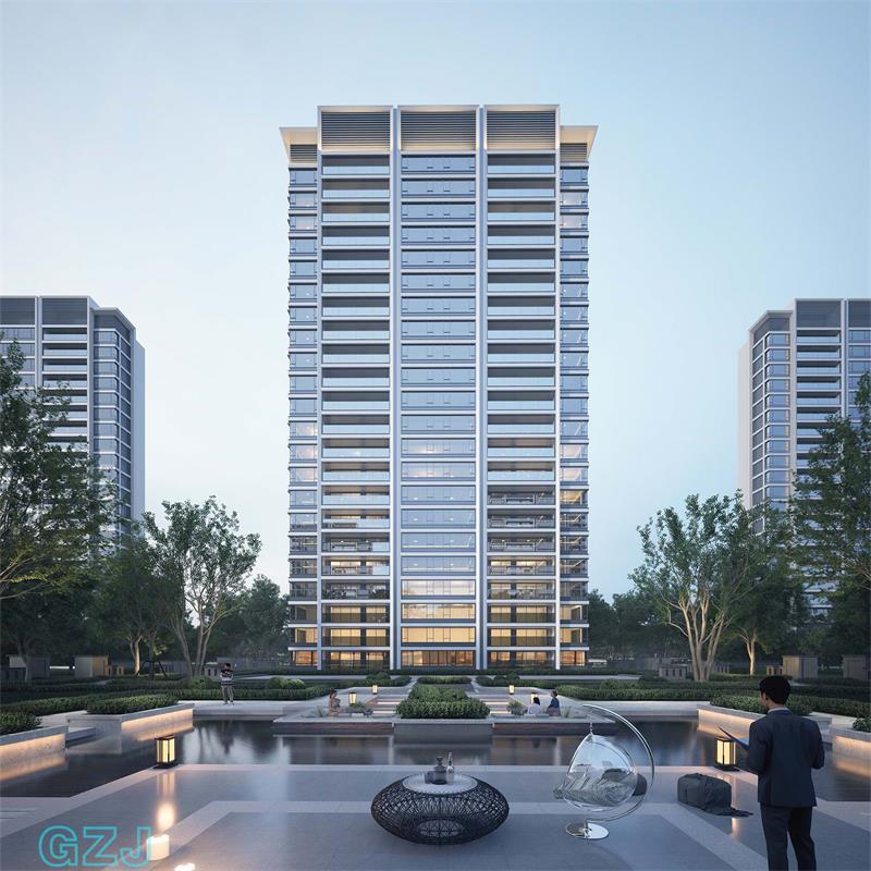 D5渲染器住宅标准化模板源文件