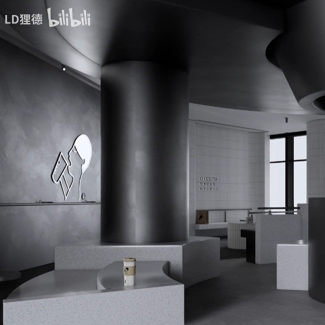 狸德老师作品/Enscape喜茶场景