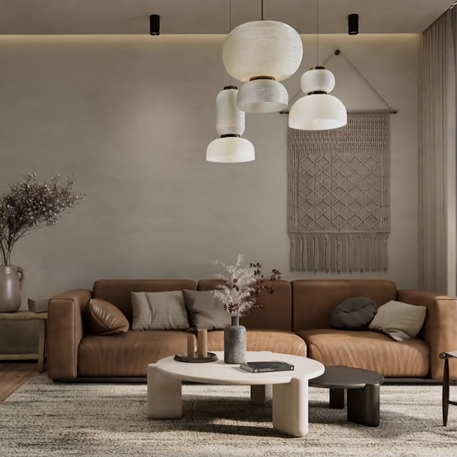 狸德老师作品/Enscape诧寂风客厅场景