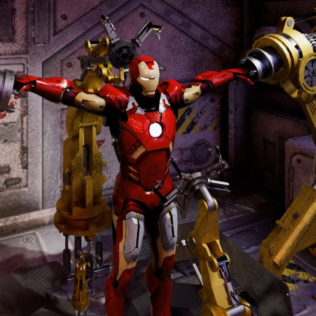 狸德老师作品/Enscape漫威英雄（钢铁侠）场景