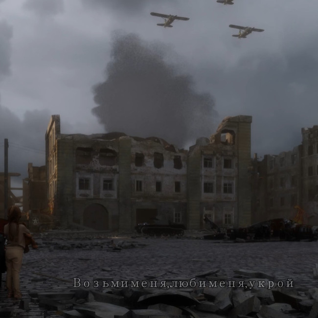 狸德老师作品/Enscape战场废墟场景