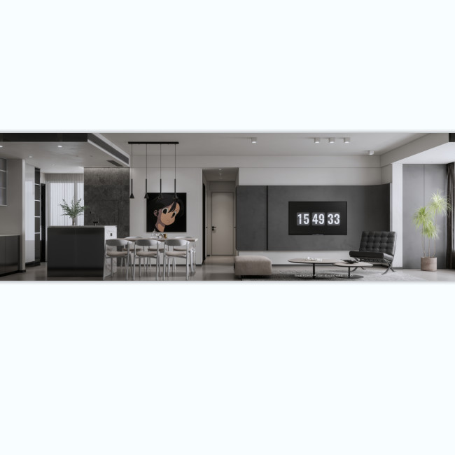 狸德老师作品/Enscape长进深空间场景