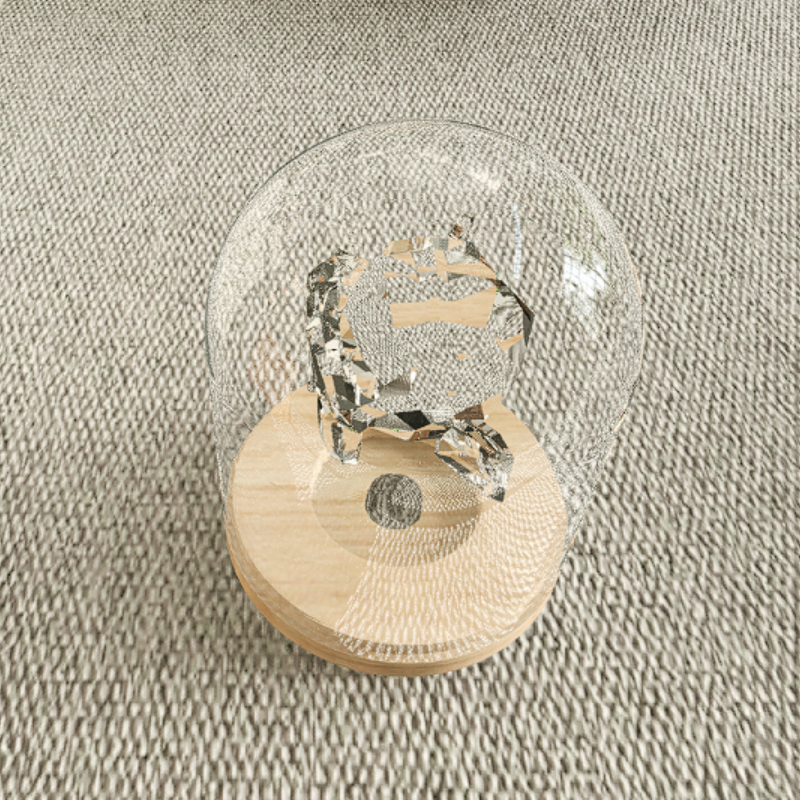 D5动态模型/玻璃猴头