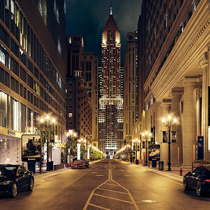 城市写实3DMAX模型01