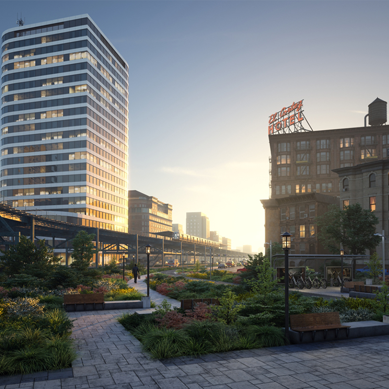 城市写实3DMAX模型06